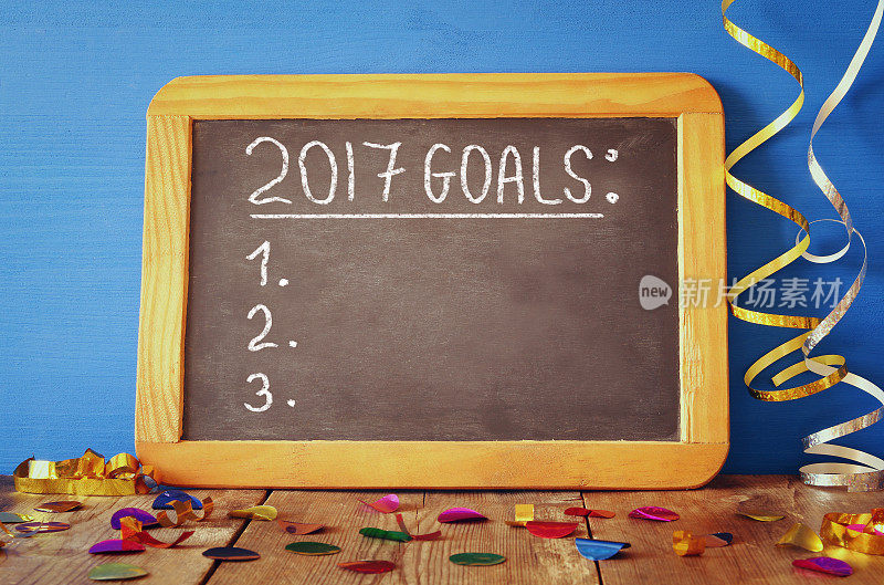 topview 2017目标列表写在黑板上